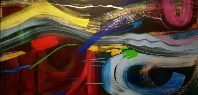 Abstract Mountain View
