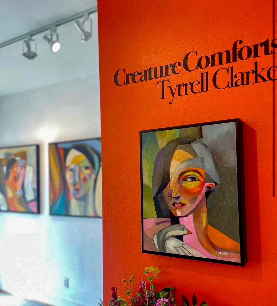 Gabriola Arts Council Gallery and West Coast Artist Tyrrell Clarke